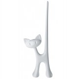 Présentoir pour bagues miaou chat - koziol - blanc