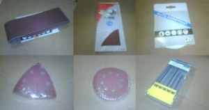 ABRASIFS DE LA MARQUE "Box, Triplex, Black & Decker’'