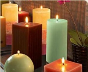 LOT Bougies Photophores