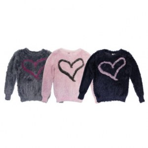 Grossiste pull a poil 8/14 ans Naava Collection