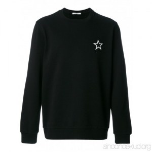 Givenchy Sweatshirt Star Print Black