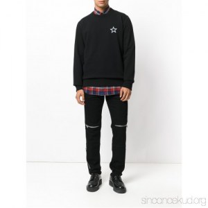 Givenchy Sweatshirt Star Print Black