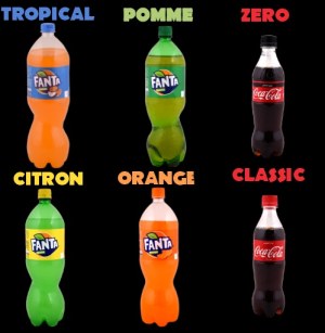 BOISSONS GAZEUSES COCA-FANTA
