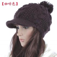 Casquette maille à flocon Café