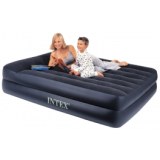 Matelas gonflable électrique rest bed - intex - 2 places