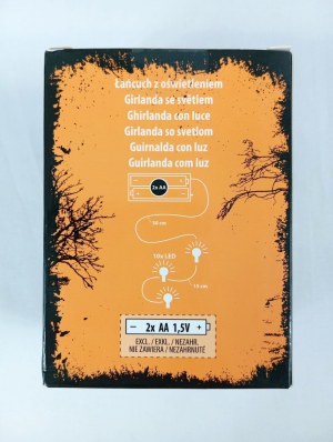 Lot de 8 Guirlandes Halloween 10 Led White ( 0.81 cts / pcs )