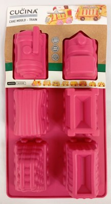 Lot de 10 Moules en silicone en forme de train pour gâteau ( 1.55 euro / pcs ) Neuf