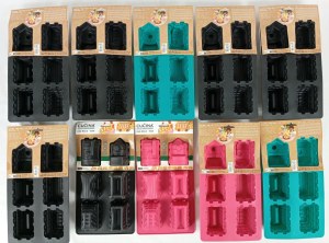 Lot de 10 Moules en silicone en forme de train pour gâteau ( 1.55 euro / pcs ) Neuf