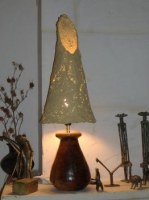AV LOTS DE 5 LAMPES DE CREATION ARTISANALE