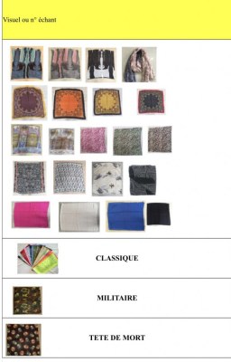 Lots 200.000pcs bonnets écharpes foulards gants chapeau