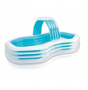 Piscine aqua avec banc - 3,10 x 1,88 m - intex