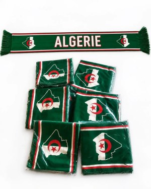 Lot de 40 Écharpe Algérie Supporter Football