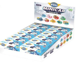 ROBOCAR POLI MINI VÉHICULE – DESTOCKAGE PROFESSIONNEL – 8000 PCS