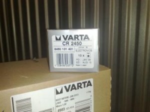 Pile  CR2450 LITHIUM