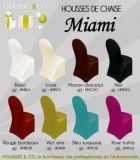 Grossiste - Vente housses de chaises Miami lycra