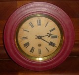 HORLOGE COMTOISE MURALE 19eme