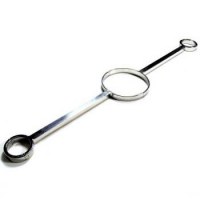 BDSM pilori de luxe en acier inoxydable