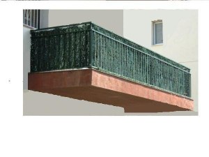 Haie artificielle 4rouleaux de 1X3M CRYSTAL