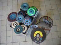 Lot disque a lamelle et à tronçonner