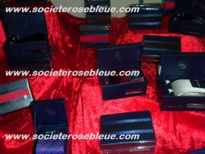 GROSSISTE DESTOCKEUR LOT COFFRET DE CRAVATE ROCHAS