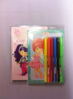 Crayons charlotte aux fraise