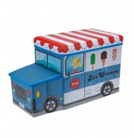 Boîte de rangement - marchand - bleu