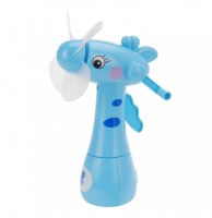 Ventilateur manuel - girafe - coloris divers