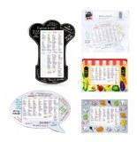 Mémo liste de courses - tableau magnétique - modèles divers