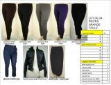 LOT DE 24 PIECES DE VETEMENT FEMME GRANDE TAILLE