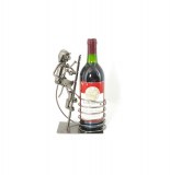 Support bouteille de- pompier sur échelle - decoration de table