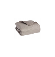 Dessus de lit et 2 taies d'oreillers - 240 x 260 cm - lin