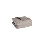 Dessus de lit et 2 taies d'oreillers - 240 x 260 cm - lin