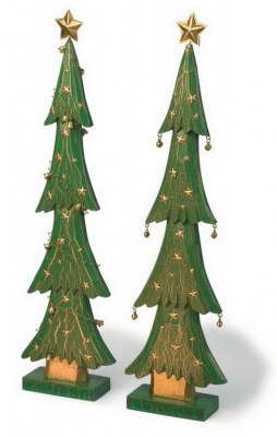 Lot de 2 Sapins de Noël
