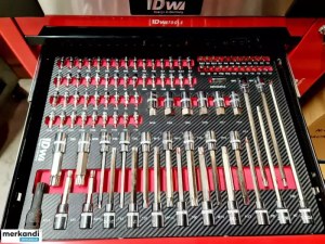 DESTOCKAGE Servante d’atelier DW TOOLS 6 tiroirs complètes
