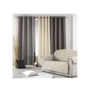 Protège fauteuil matelassé - 165 x 179 cm - naturel