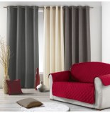 Protège canapé matelassé - 279 x 179 cm - rouge