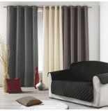 Protège canapé matelassé - 279 x 179 cm - noir