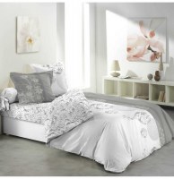 Parure de lit 4 pièces - imprimé bubbles - 140 x 190 cm