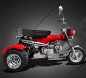 Lot de dax 3 roues 125cm3