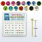 Grossiste Piercing Argent 925 "Bend it yourself" Piercings Nez