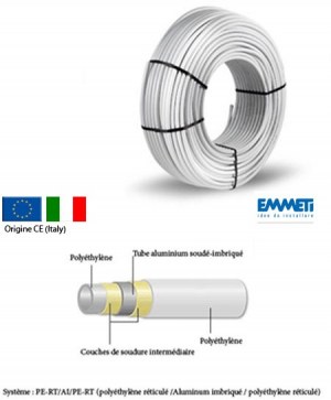 Tuyau multicouche pour sanitaire