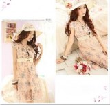 Vent en gros  : Robe près du corps imprimé fleur