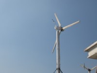 Éoliennes 10kw avec régulateur et le mat autoporté