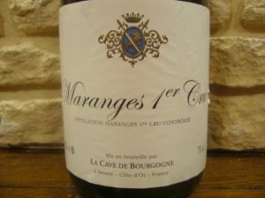 Maranges 1er Cru 1996