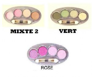 IDEAL REVENDEUR - Lot N°13 de 410 Fards à paupières assortis - Vera Valenti