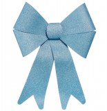 Noeud papillon à accrocher - bleu - 30 x 19 cm - décoration