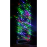 Guirlande cascade intérieur 400 led - 2 m - multicouleur