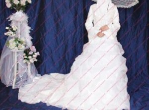 Rbe de mariée Hijab