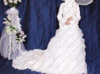 Rbe de mariée Hijab