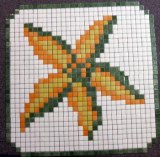 MOSAIQUE PISCINE MOTIF ETOILE DE MER